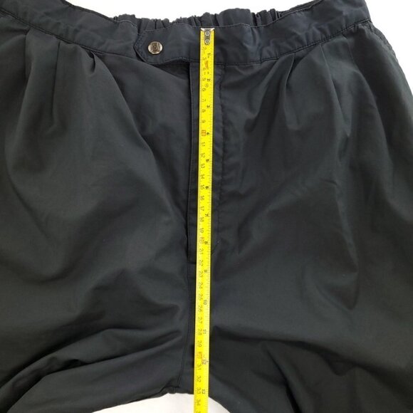 FootJoy DryJoys Golf Rain Pants Black Tear Away Zippered Snaps Men's Large - Picture 9 of 12